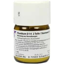 PLUMBUM D14 2 dela/ STANNUM D14 1 del trituracije, 50 g