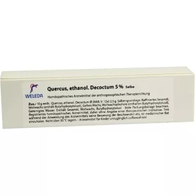 QUERCUS CORTEX 5% mazilo, 25 g QUERCUS CORTEX 5% mazilo, 25 g
