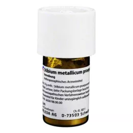 STIBIUM METALLICUM PRAEPARATUM D 20 Trituracija, 20 g