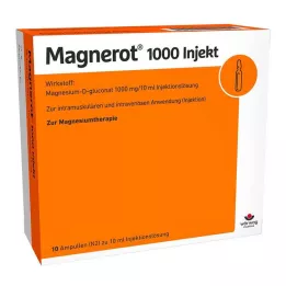 MAGNEROT 1000 ampul za injiciranje, 10X10 ml