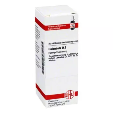 CALENDULA D 2 Razredčitev, 20 ml CALENDULA D 2 Razredčitev, 20 ml