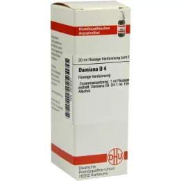 DAMIANA D 4 razredčitev, 20 ml