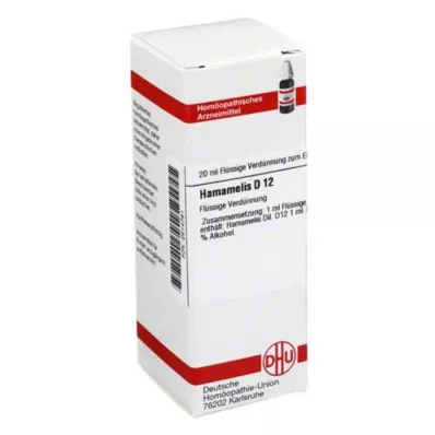 HAMAMELIS D 12 Razredčitev, 20 ml HAMAMELIS D 12 Razredčitev, 20 ml
