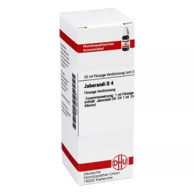 JABORANDI D 4 Razredčitev, 20 ml JABORANDI D 4 Razredčitev, 20 ml