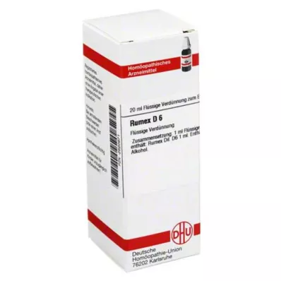 RUMEX D 6 Razredčitev, 20 ml RUMEX D 6 Razredčitev, 20 ml