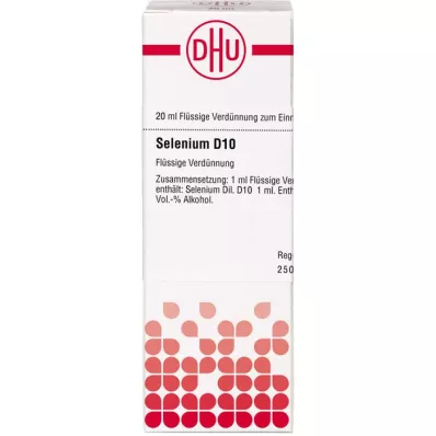 SELENIUM D 10 Razredčitev, 20 ml