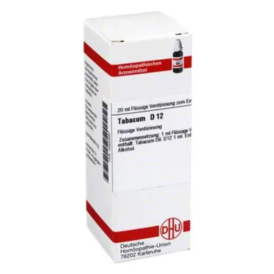 TABACUM D 12 Razredčitev, 20 ml
