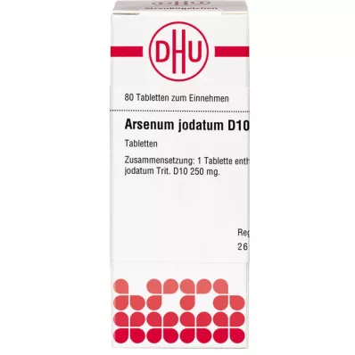 ARSENUM JODATUM D 10 tablet, 80 kos ARSENUM JODATUM D 10 tablet, 80 kos