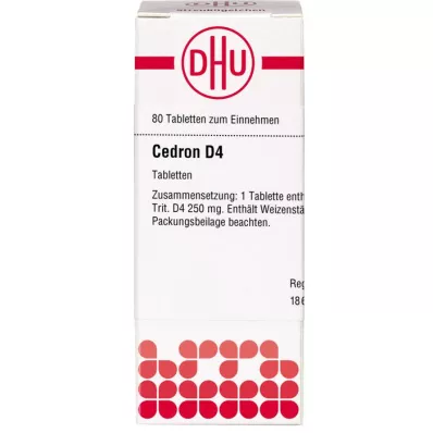CEDRON D 4 tablete, 80 kos CEDRON D 4 tablete, 80 kos