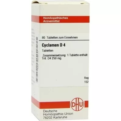 CYCLAMEN D 4 tablete, 80 kos