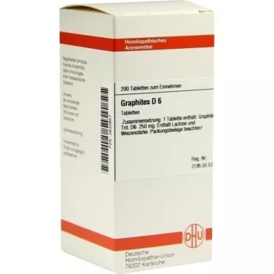 GRAPHITES D 6 tablet, 200 kos GRAPHITES D 6 tablet, 200 kos