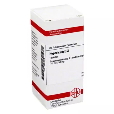 HYPERICUM D 3 tablete, 80 kos HYPERICUM D 3 tablete, 80 kos