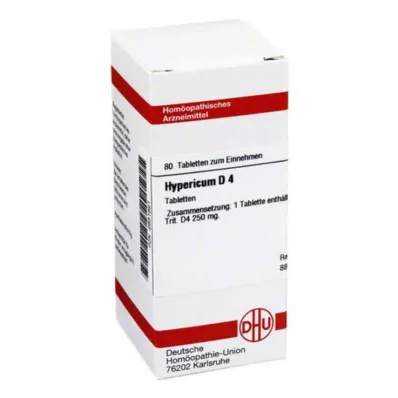 HYPERICUM D 4 tablete, 80 kos HYPERICUM D 4 tablete, 80 kos