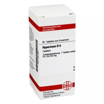 HYPERICUM D 6 tablet, 80 kos HYPERICUM D 6 tablet, 80 kos