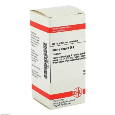 IBERIS AMARA D 4 tablete, 80 kos