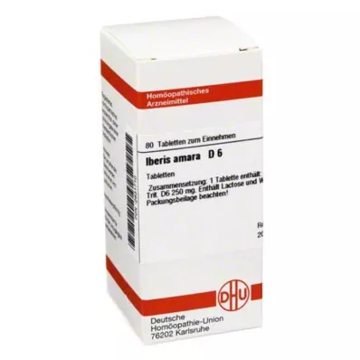 IBERIS AMARA D 6 tablet, 80 kos
