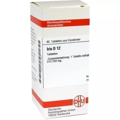 IRIS D 12 tablet, 80 kos