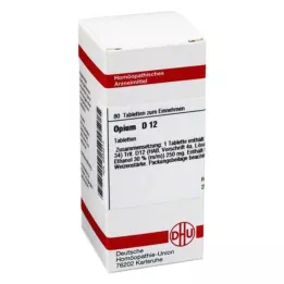 OPIUM D 12 tablet, 80 kos