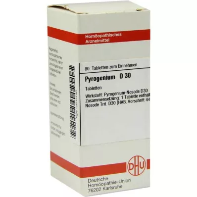 PYROGENIUM D 30 tablet, 80 kos PYROGENIUM D 30 tablet, 80 kos