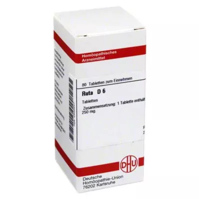 RUTA D 6 tablet, 80 kos RUTA D 6 tablet, 80 kos