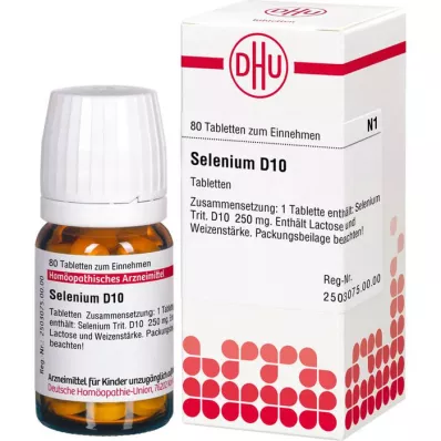 SELENIUM D 10 tablet, 80 kos SELENIUM D 10 tablet, 80 kos