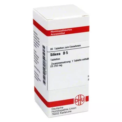 SILICEA D 5 tablet, 80 kos SILICEA D 5 tablet, 80 kos