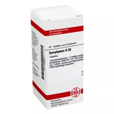 SYMPHYTUM D 30 tablet, 80 kos SYMPHYTUM D 30 tablet, 80 kos
