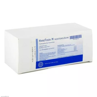 HANOTOXIN M raztopina za injiciranje, 50X2 ml HANOTOXIN M raztopina za injiciranje, 50X2 ml