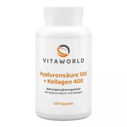 HYALURONSÄURE 100+Kolagen 400 kapsul, 120 kosov