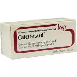 CALCIRETARD gastrorezistentni dražeji, 50 kosov