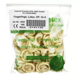 FINGERLING Lateks OP Velikost 4, 100 kosov
