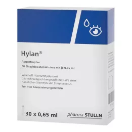 HYLAN 0,65 ml kapljice za oko, 30 kos