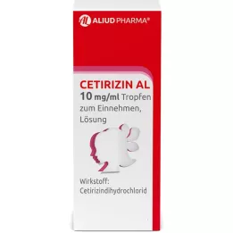 CETIRIZIN AL 10 mg/ml peroralne kapljice, 10 ml