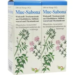 MUC SABONA Sirup, 2X100 ml
