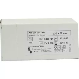 AMBIX Safe-Can port point.Can.22 Gx37 mm ravno, 10 kosov