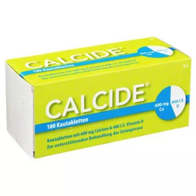 CALCIDE Žvečljive tablete, 100 kom CALCIDE Žvečljive tablete, 100 kom