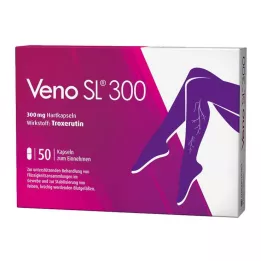 VENO SL 300 trdih kapsul, 50 kos