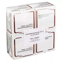 NATRIUMHYDROGENCARBONAT-Raztopina 8,4% Köhler, 100X20 ml