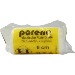 Porena elastični povoj iz gaze 6cm cello bel, 1 kos