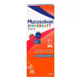 MUCOSOLVAN Otroški sok 30 mg/5 ml, 100 ml