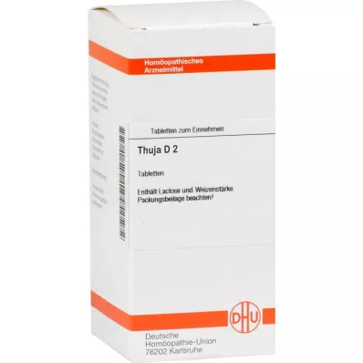 THUJA D 2 tableti, 80 kos