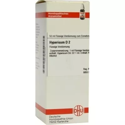 HYPERICUM D 2 Razredčitev, 50 ml