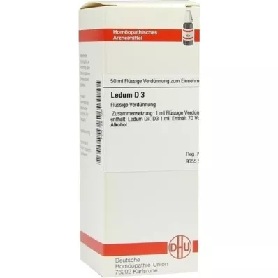 LEDUM D 3 Razredčitev, 50 ml LEDUM D 3 Razredčitev, 50 ml