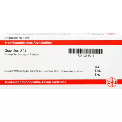 GRAPHITES D 12 ampul, 10 ml GRAPHITES D 12 ampul, 10 ml