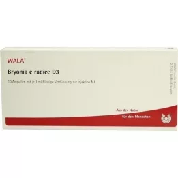 BRYONIA E radice D 3 ampule, 10X1 ml