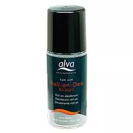FOR HIM Roll-on deodorant kristal alva, 50 ml