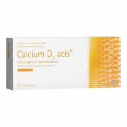 CALCIUM D3 acis 1000 mg/880 i.e. šumeče tablete, 40 kos