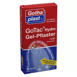 GOTAC Film za rane z gel blazinico, 6 kos