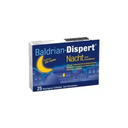 BALDRIAN DISPERT Noč, da zaspite üb.Tablete, 25 kos