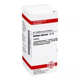 ACIDUM NITRICUM D 12 tablet, 80 kos